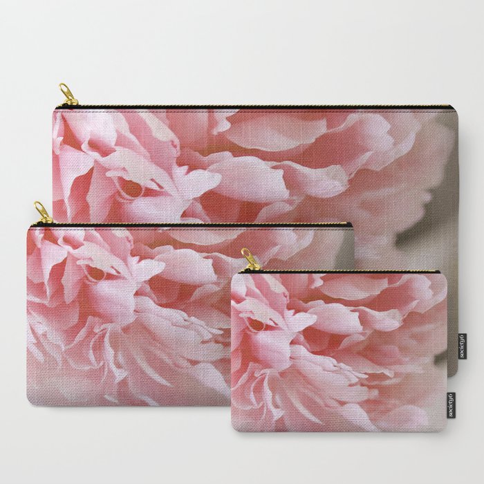 Peony Pink Carry-All Pouch