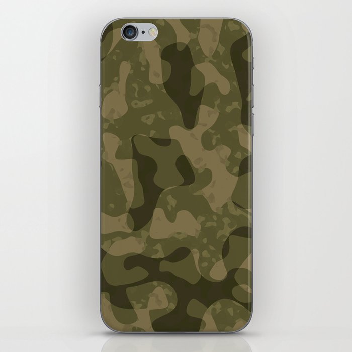 Camouflage Melt iPhone Skin