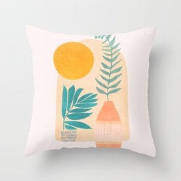 Sunny Side Up / Window Series Throw Pillow