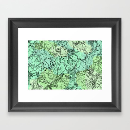 Insects Framed Art Print