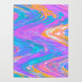 Color Wave Poster
