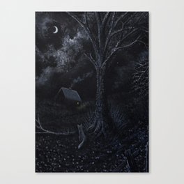 Midnight Vixen Canvas Print