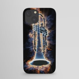 Fire trumpet in concert iPhone Case