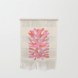 Sea Leaf: Matisse Collage Peach Edition Wall Hanging