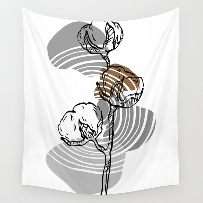 Cotton art prints Wall Tapestry