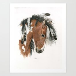 Spirit of the Horse Art Print