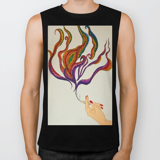 Political Views Biker Tank