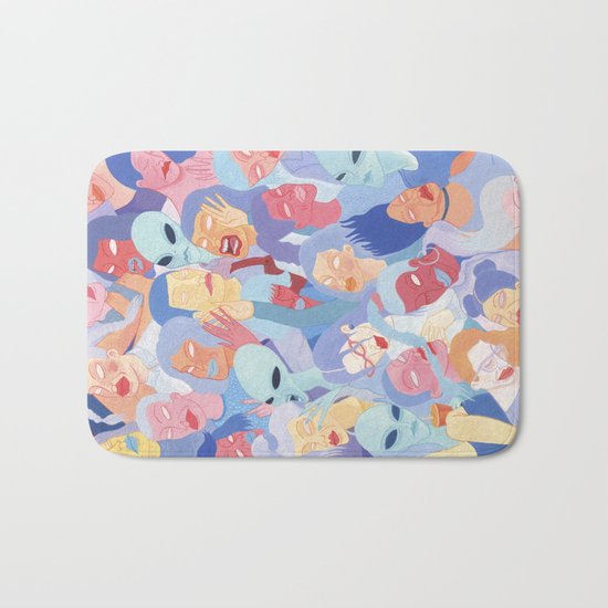 Purple Bath Mat