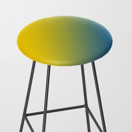 Blue and Yellow Solid Colors Ukraine Flag Colors Gradient 5 100% Commission Donated To IRC Read Bio Bar Stool