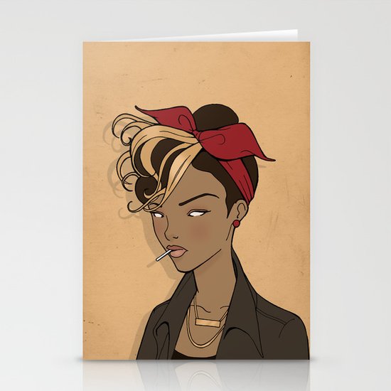 Out come the wolves Stationery Cards