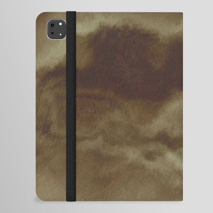 Brown Coffee Colors iPad Folio Case