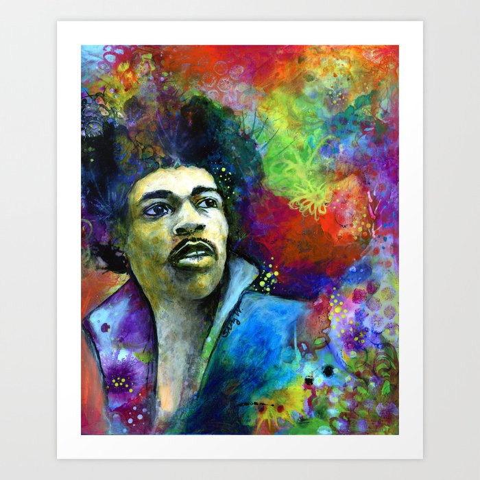 Color My World Art Print By Sherrywoodward Society6