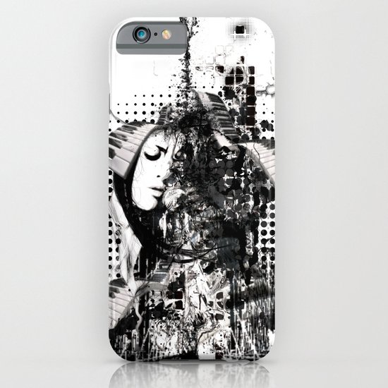 black&white iPhone & iPod Case