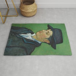 Portrait of Armand Roulin by Vincent van Gogh Rug