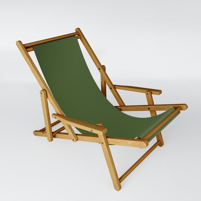 Trefoil Green Sling Chair