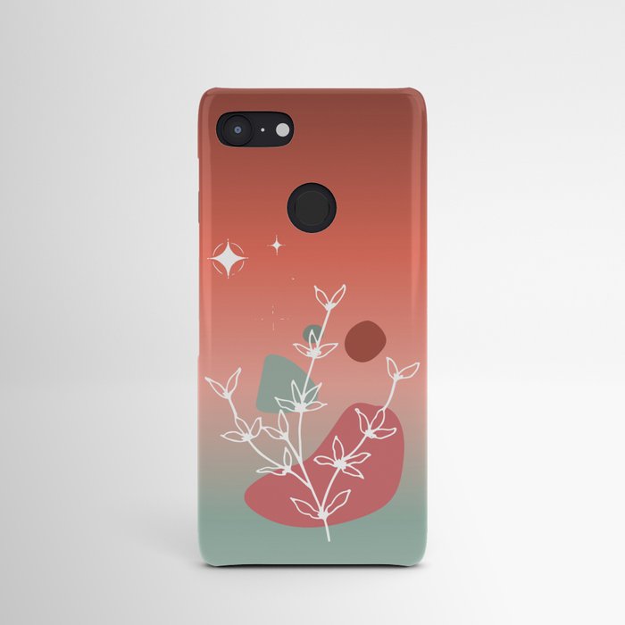 Floral Star Scape 001 Android Case