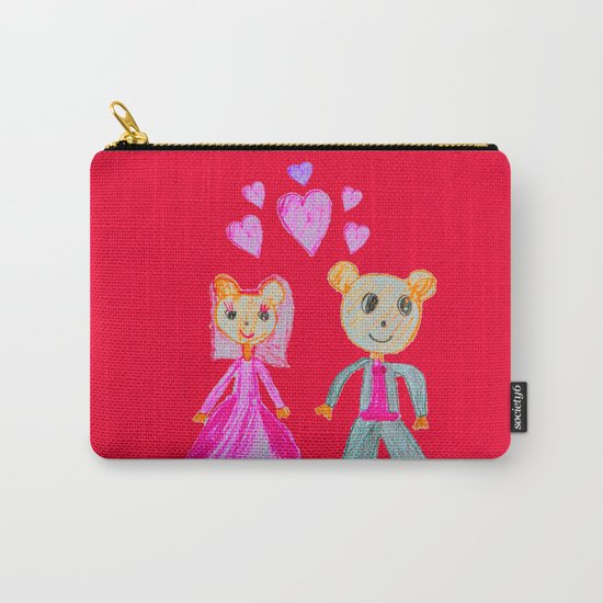Simple Love | Kids Painting Carry-All Pouch