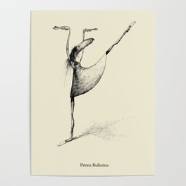 Prima Ballerina Poster