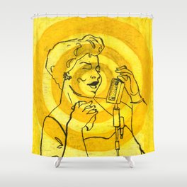 Ella Fitzgerald Shower Curtain