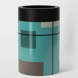 Mid Century Modern Geometric 8 Can Cooler