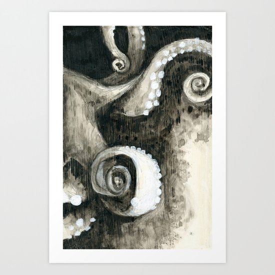 Sea Monster Art Print