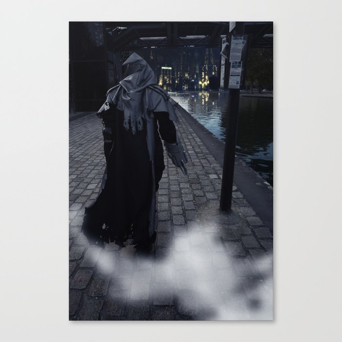 Welcome in Arkham City Canvas Print