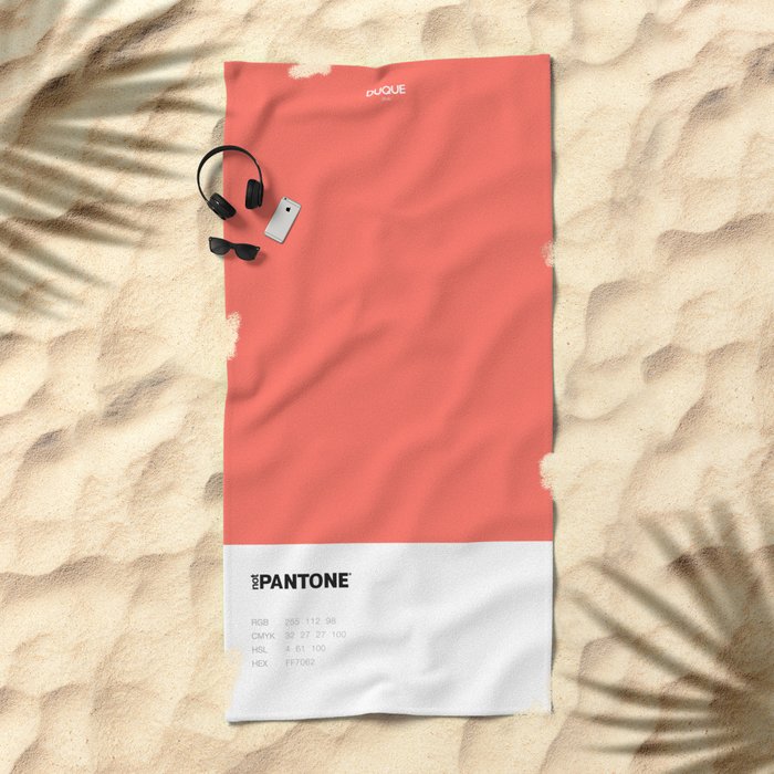 Pantone towels 2025