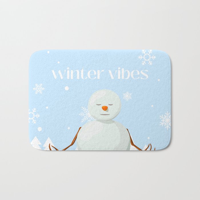 Winter Vibes Bath Mat