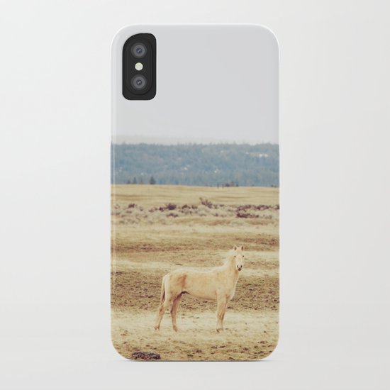 Two Oregon Horses iPhone Case
