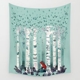 The Birches Wall Tapestry
