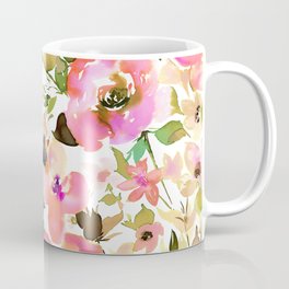 Pink Roses Coffee Mug