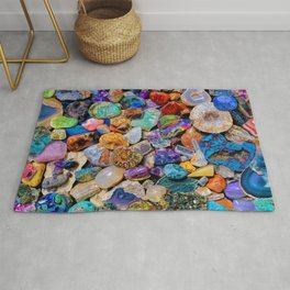 Rocks and Minerals, Geology Rug