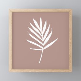 Palm Leaf Framed Mini Art Print