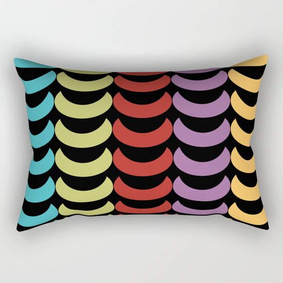 Seamless Geometric Pattern VI Rectangular Pillow