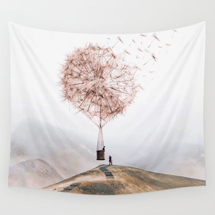 Dandelion tapestry sale