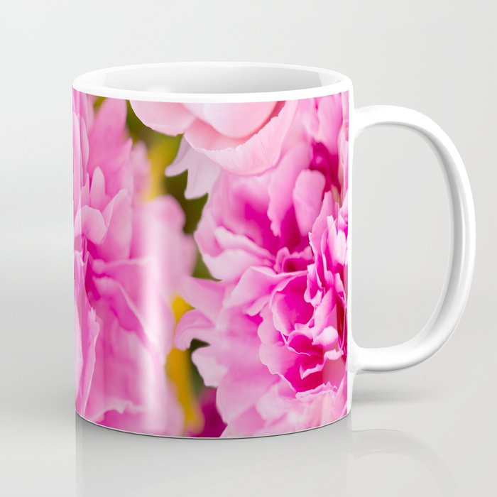 Large Pink Peony Flowers #decor #society6 #buyart Coffee Mug