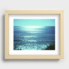 County Line Recessed Framed Print