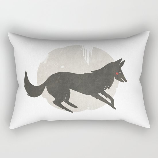 Wolf Rectangular Pillow
