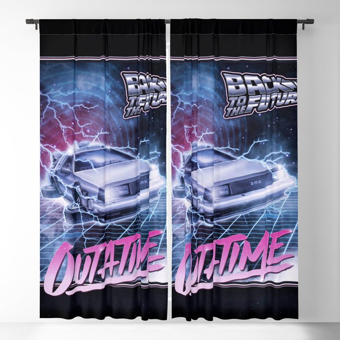 Back to the Future 07 Blackout Curtain