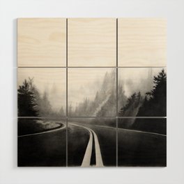 highway Wood Wall Art