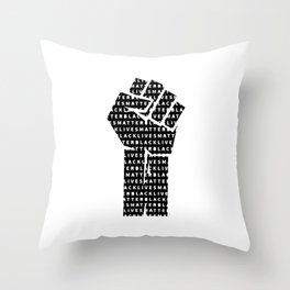 Black Lives Matter – Art – 03 Throw Pillow
