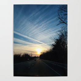 Chilly Sky Poster