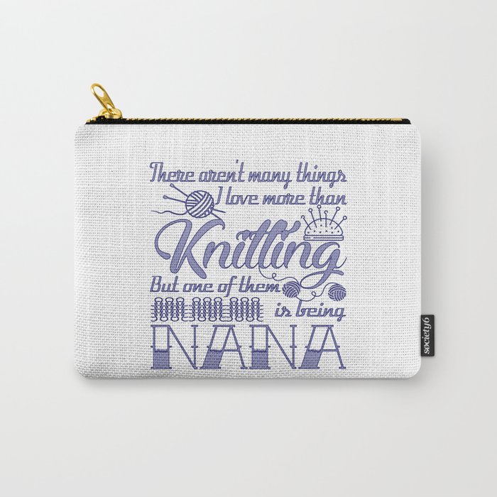 Knitting Nana Carry-All Pouch