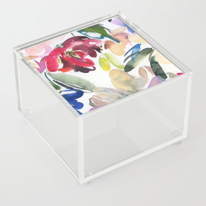 soft flowers N.o 3 Acrylic Box