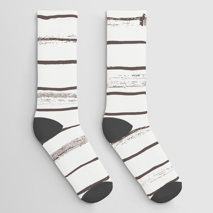 Brown stripes  Socks
