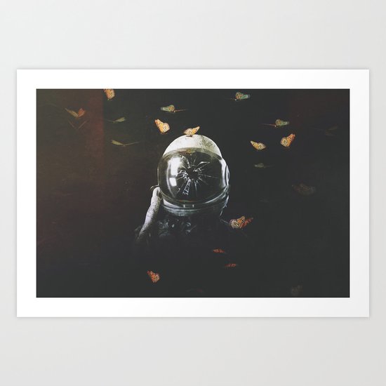 surrounded Art Print