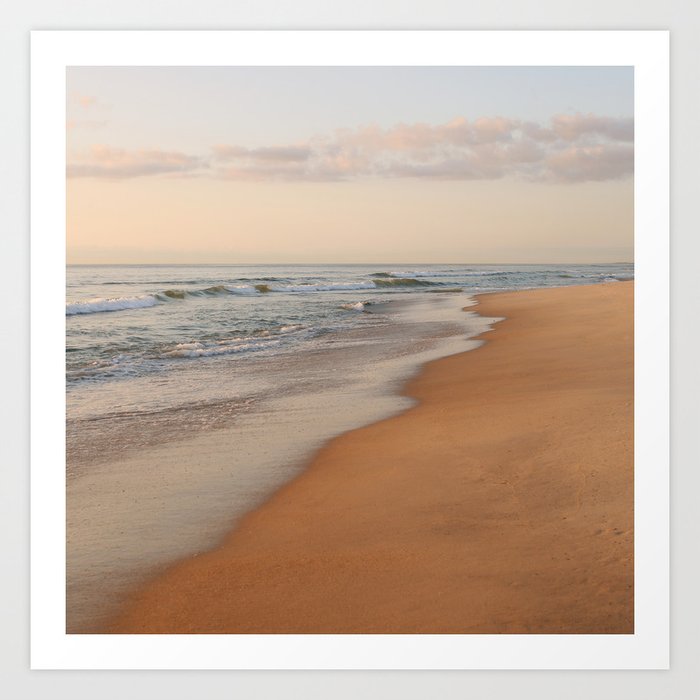 Society6 ケース Sunset on Exotic Beach by BluedarkArt Courtside Market Sunset Beach Gallery-Wrapped Canvas Wall