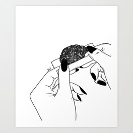 Rolling your mind (G) Art Print