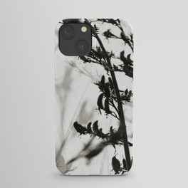 New Zealand Flax silhouettes iPhone Case