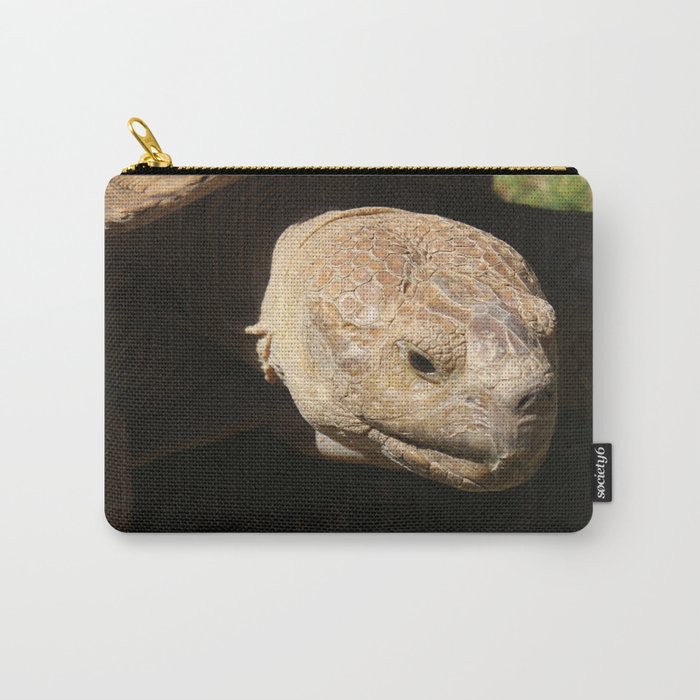 Close-up turtle head Carry-All Pouch